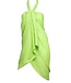 pareo hamamdoek Aqua lime 190x85cm