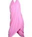 pareo hamamdoek Aqua roze 190x85cm