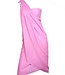 pareo hamamdoek Aqua roze 190x85cm