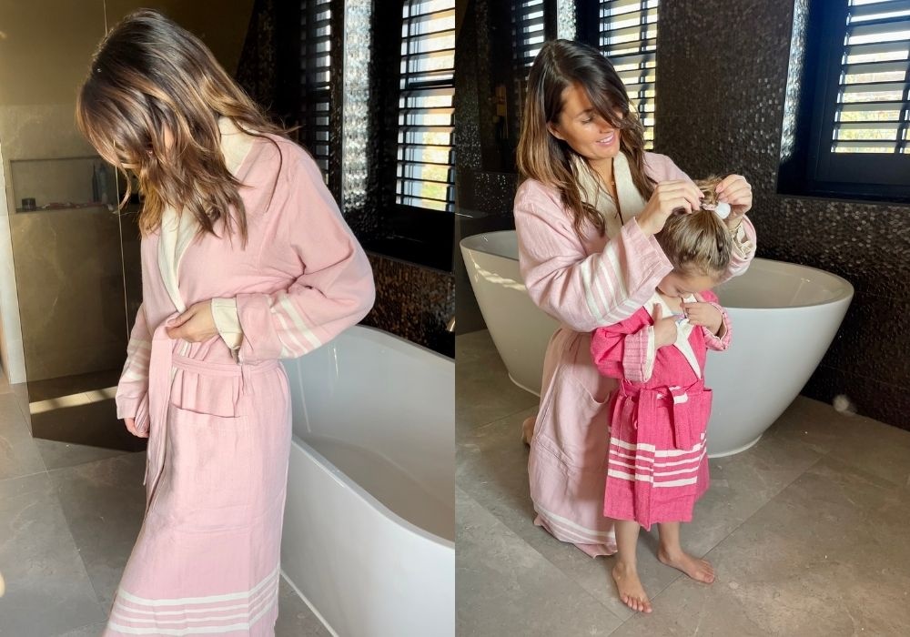 Badjas in plaats van handdoek: wat merk je na het douchen?