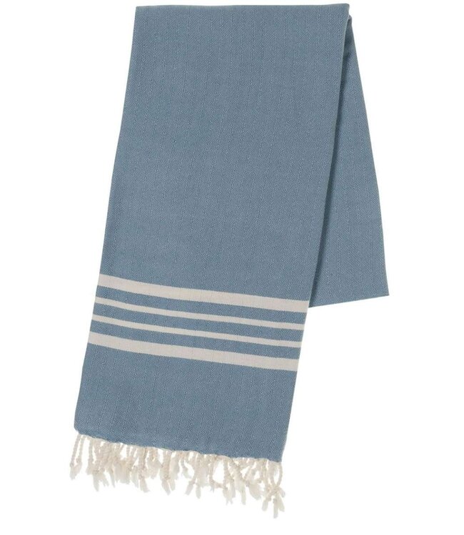 Hamamdoek XL air blue – 210x100cm – Krem Sultan