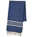 Hamamdoek XL royal blue – 210x100cm – Krem Sultan