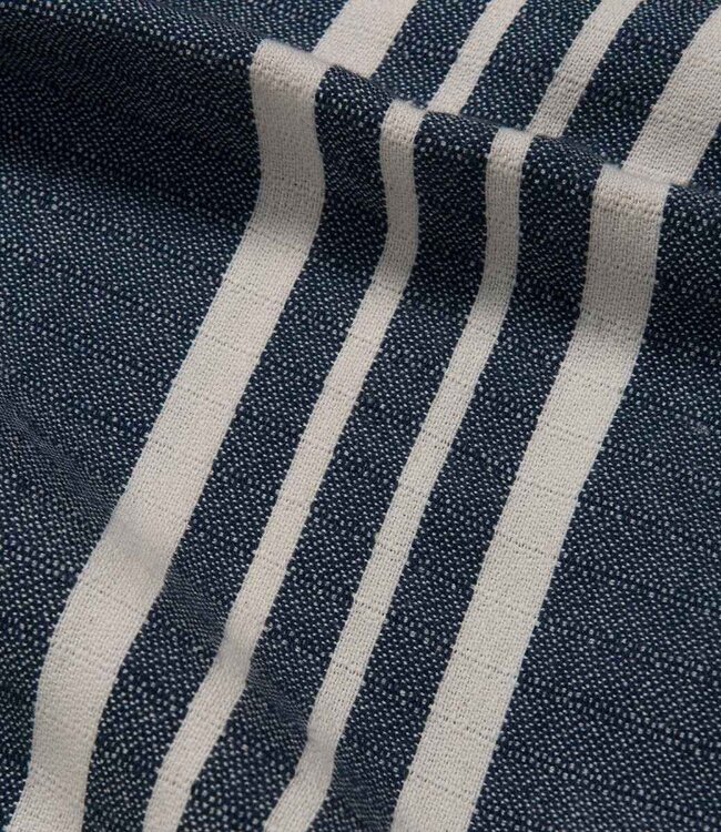 Hamamdoek XL navy – Krem Sultan