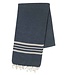 Lalay Hamamdoek XL navy – Krem Sultan