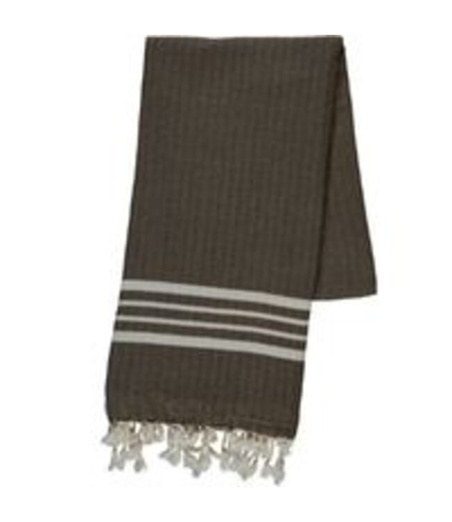 Sauna set - XL hamamdoek met saunaslippers