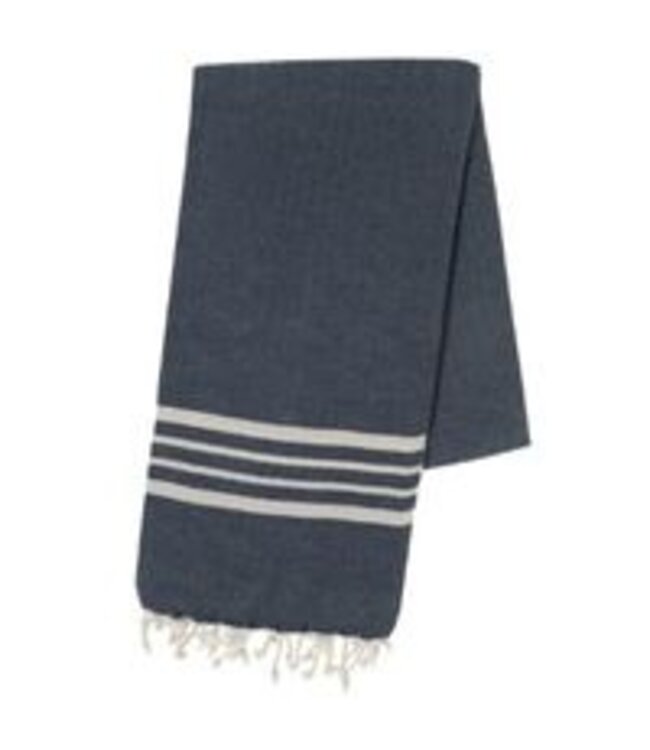 Sauna set - XL hamamdoek met saunaslippers