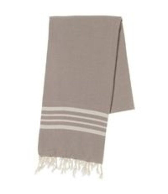 Sauna set - XL hamamdoek met saunaslippers