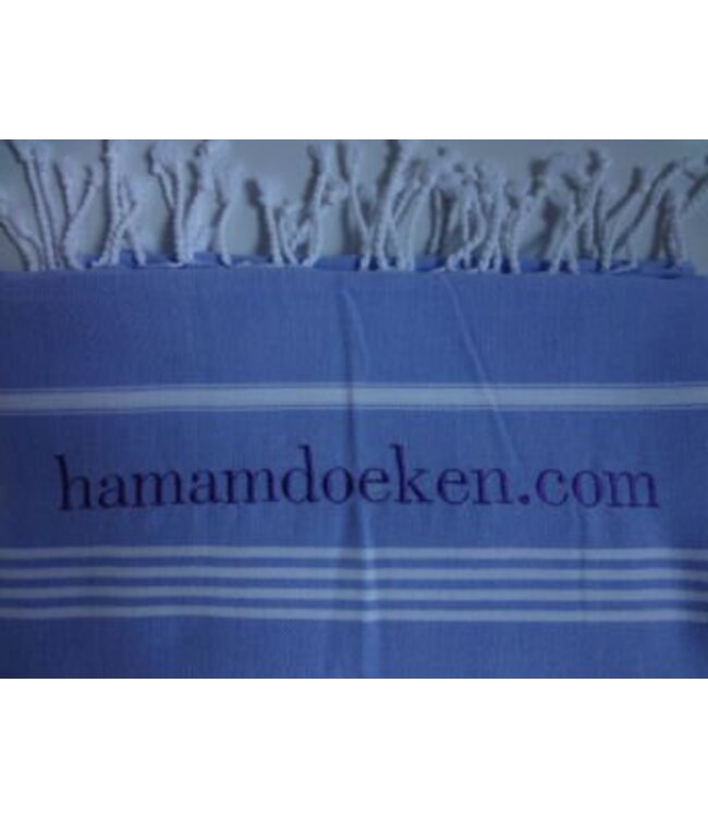 Hamamdoek borduren met naam of logo