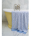 Ottomania luxe badhanddoek Bloem mediteraanblauw