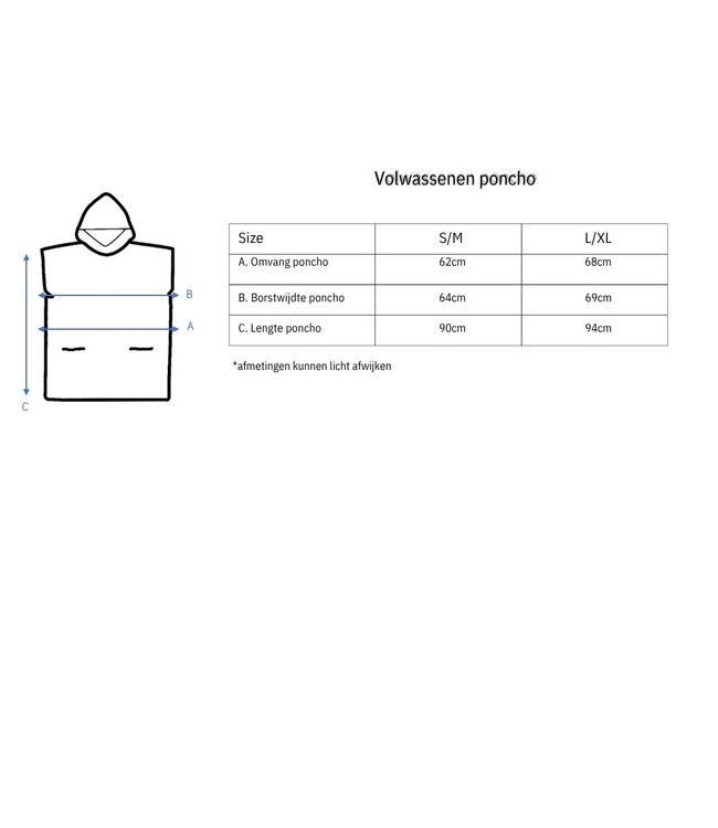 sauna poncho met rits taupe Sultan