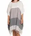 strand en sauna tuniek Sultan light grey dark grey
