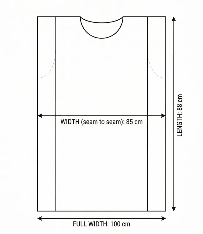 sauna tuniek Sultan light grey dark grey
