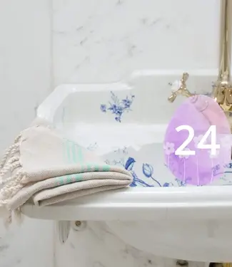 Ottomania hamam gastendoek linnen donkerzeegroen