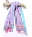 PURE Kenya kikoy strandlaken Kakamega purple pink 170x95cm
