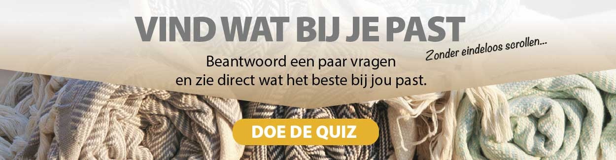 Doe de test en ontdek welke hamamdoek écht bij jou past