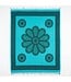 Pareo Flower turquoise seagreen 160x110cm