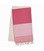 Lalay Hamamdoek Sultan Bicolore XL - fuchsia / rose pink