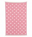 hamamdoek Ster roze 160x90cm