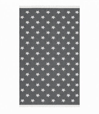 Barine Home hamamdoek Ster zwart