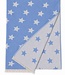 hamamdoek Ster blauw 160x90cm