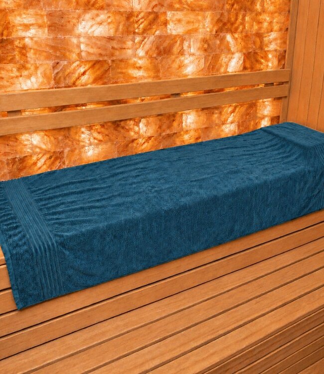 sauna handdoek xxl petrol 200x90cm