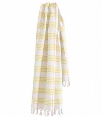 Ottomania biologische hamamdoek geel