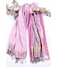 kikoy strandlaken sweet pink stripes 170x95cm