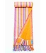 kikoy strandlaken orange stripes 170x95cm