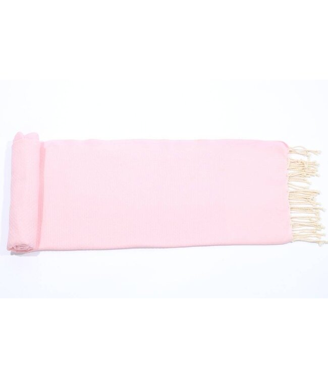 hamamdoek Honeycomb soft pink 200x100cm