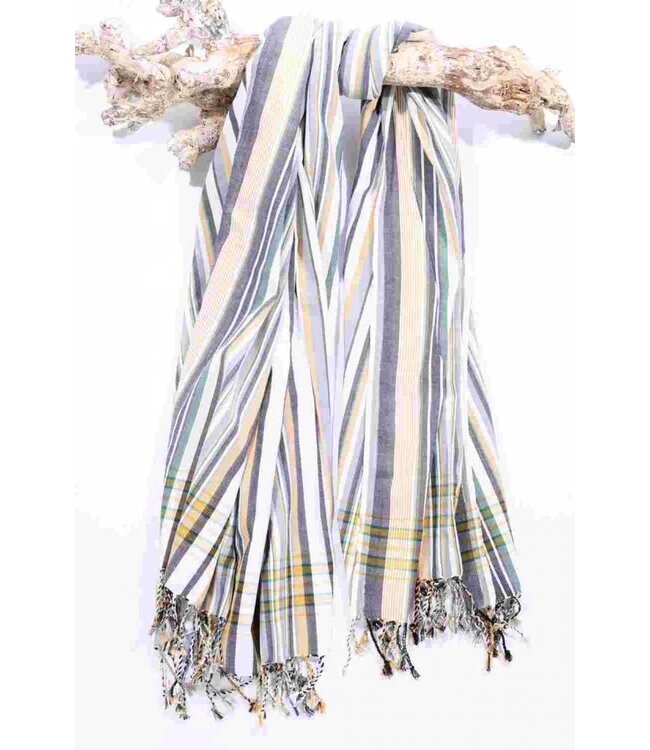 PURE Kenya kikoy handdoek Sana stripes 170x95cm