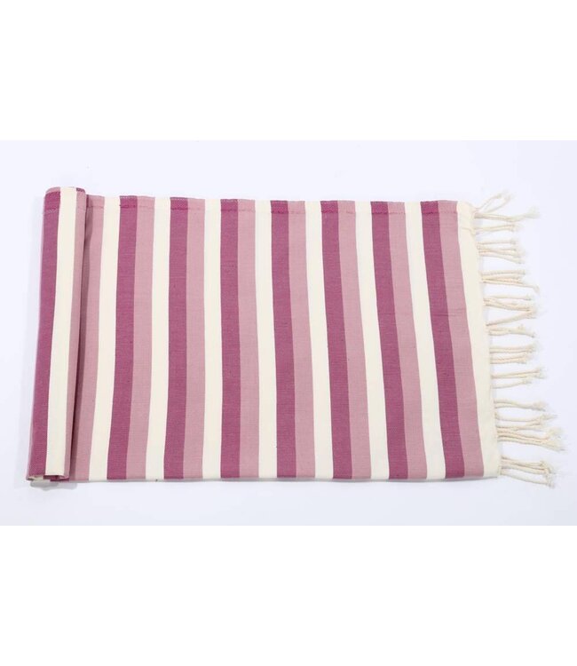 kids hamamdoek multi light purple 140x70cm