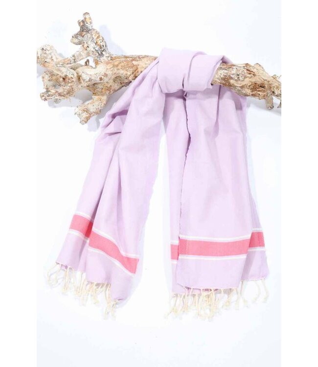 kids hamamdoek lilas pink 140x70cm