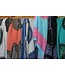 Pareo Flower blue turquoise blue 160x110cm