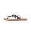 Slippers Acacia bronze & aubergine