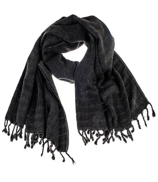 hamamdoek bamboe antraciet 180x85cm