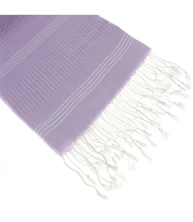 hamamdoek BeachFun lila 180x90cm