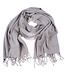 hamamdoek Stone denim cream 170x85