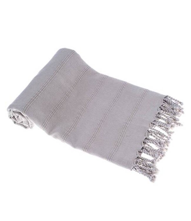 hamamdoek Stone denim cream 170x85