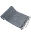 hamamdoek bamboe silver