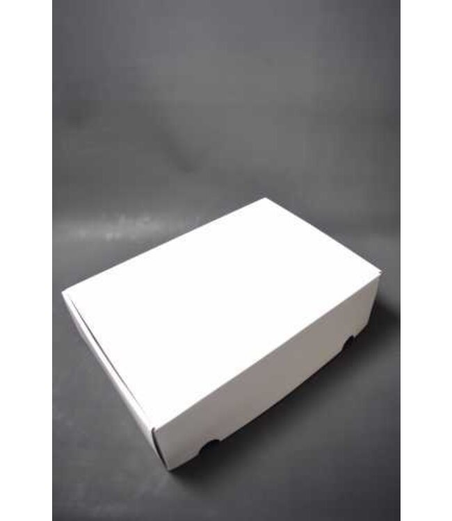 Cadeauverpakking - luxe witte cadeaudoos XL (leeg)