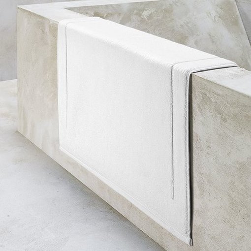 De Witte Lietaer witte badmat Excellence white in 3 maten, vanaf