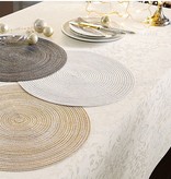 Samba placemat rond met glansgaren