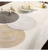Samba placemat rond met glansgaren