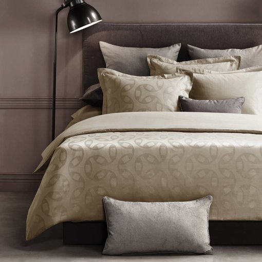 De Witte Lietaer kussensloop 60x60 cm Motion sandshell 220 TC