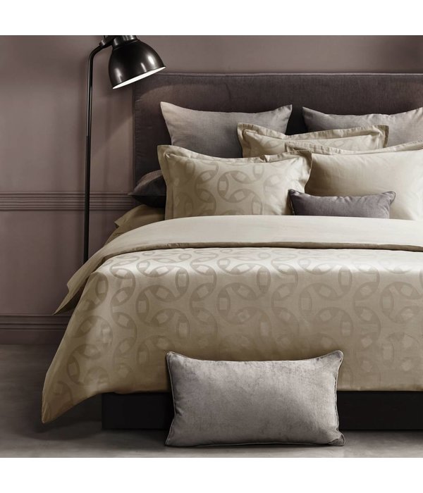 De Witte Lietaer kussensloop Motion sandshell 220 TC, 60x60 cm