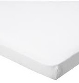 Mirabel Slabbinck topper hoeslaken voor matras van 5-14 cm hoog, crispy gekamd katoen, rondom elastiek (Citrus)