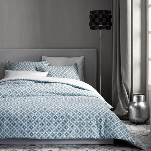 De Witte Lietaer dekbedovertrek Azulejos 200TC, vanaf