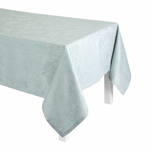 Le Jacquard Français Tivoli tafellinnen, kleur mist (brume) 100% linnen