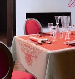 Le Jacquard Français Venezia cornelian servetten