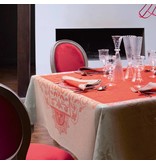 Le Jacquard Français Venezia cornelian servetten